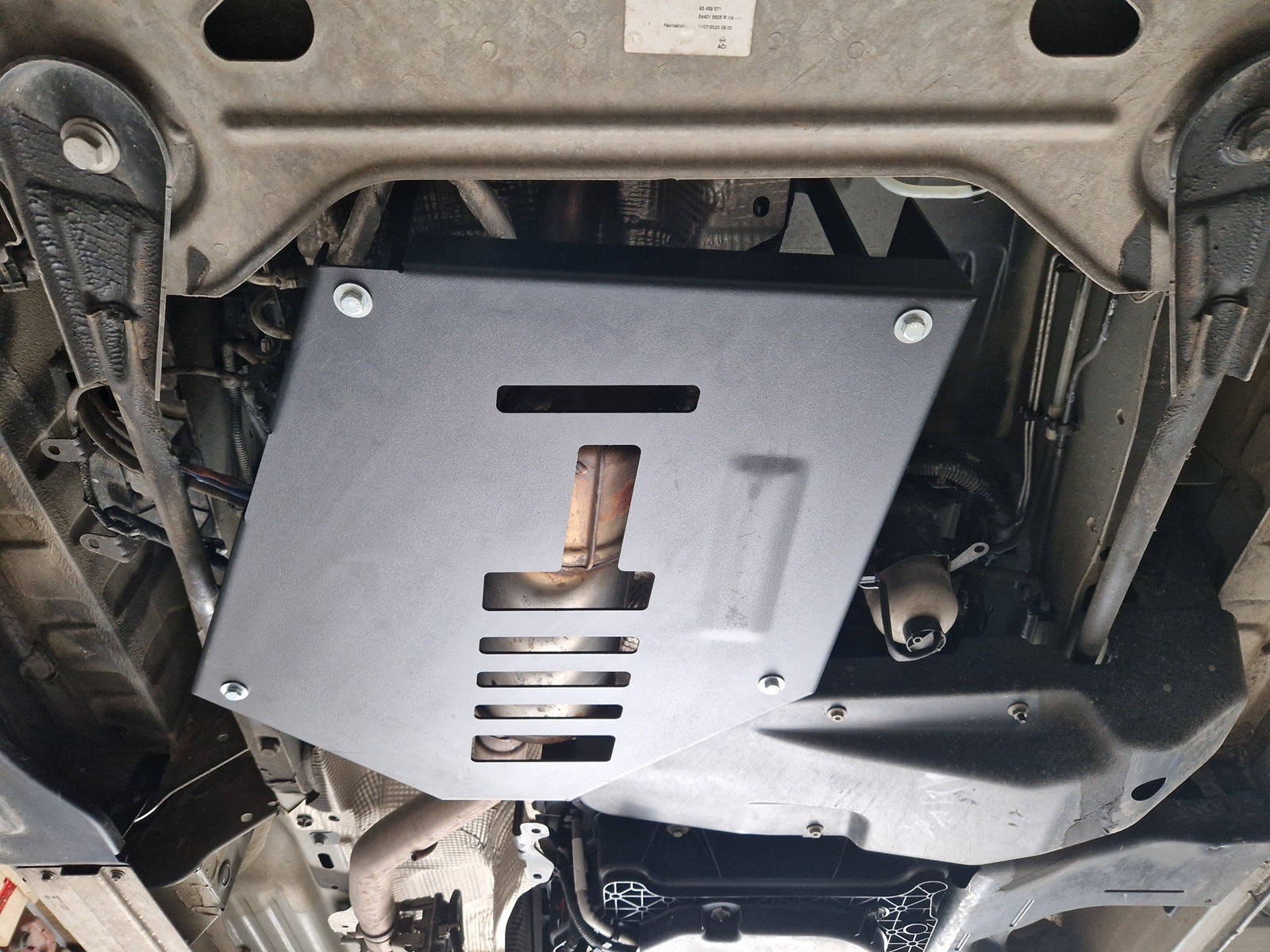 Skid plate Steel Catalytic converter | Nissan NV300 (2022-2026) - 8