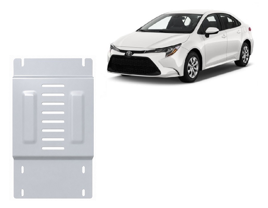 Skid plate Aluminium Catalytic converter | Toyota Corolla (2019-2026) - 2