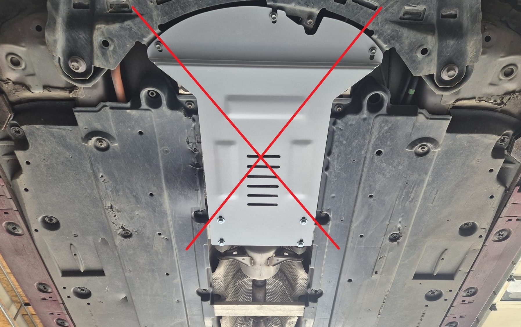 Skid plate Aluminium Catalytic converter | Toyota Corolla (2019-2026) - 5