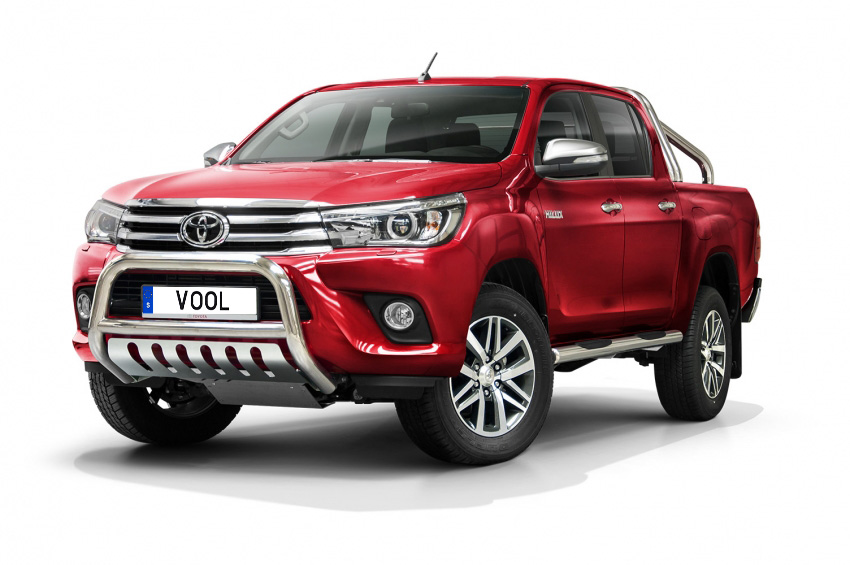 EU Frontbøyle med bunnplate - Toyota Hilux 2016-2018