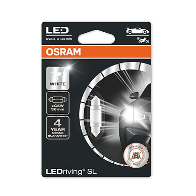 Osram LEDriving SL C5W (36 mm) 6418 WHITE