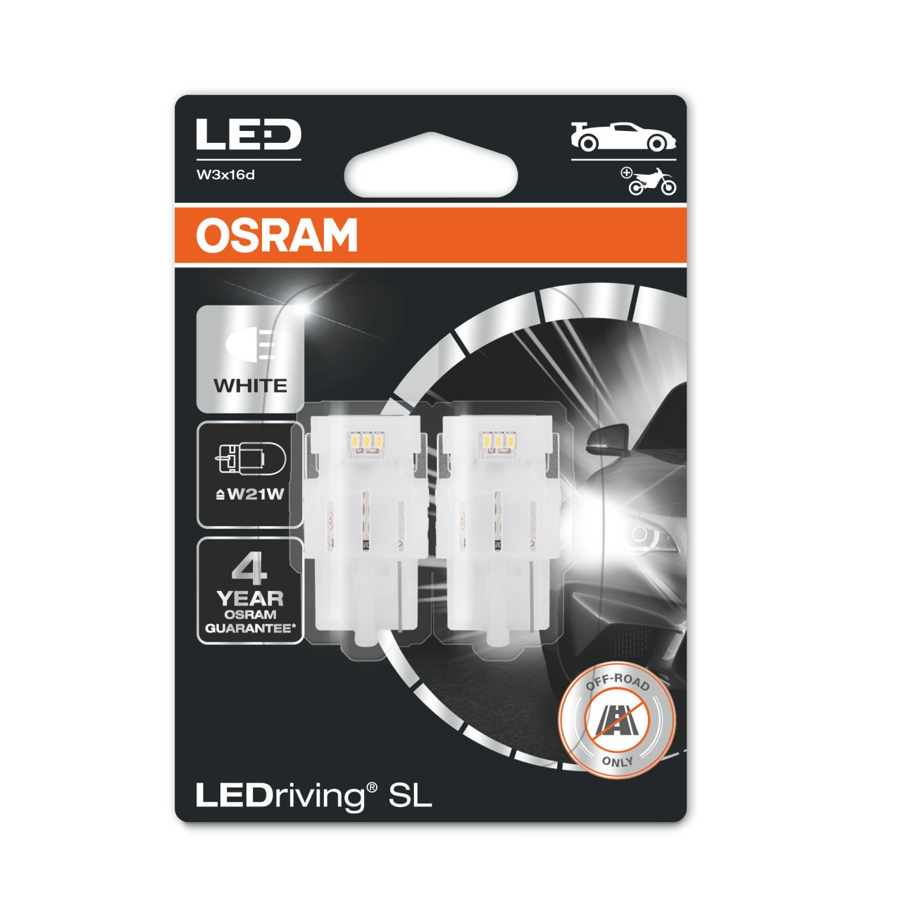 Osram LEDriving SL W21W WHITE