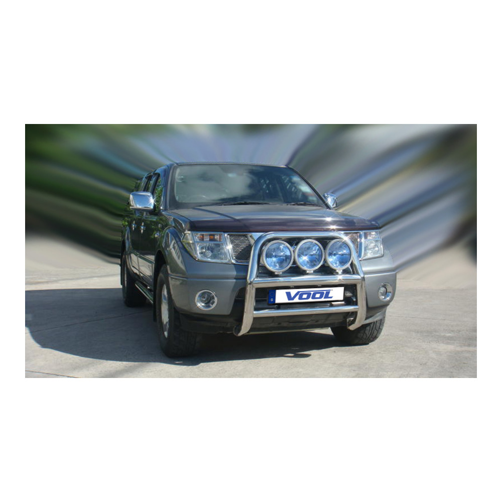 STOR 76MM Frontbøyle - Nissan Navara D40 (King Cab) 2006-2009