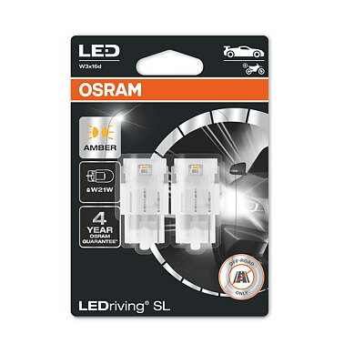 Osram LEDriving SL W21W YELLOW