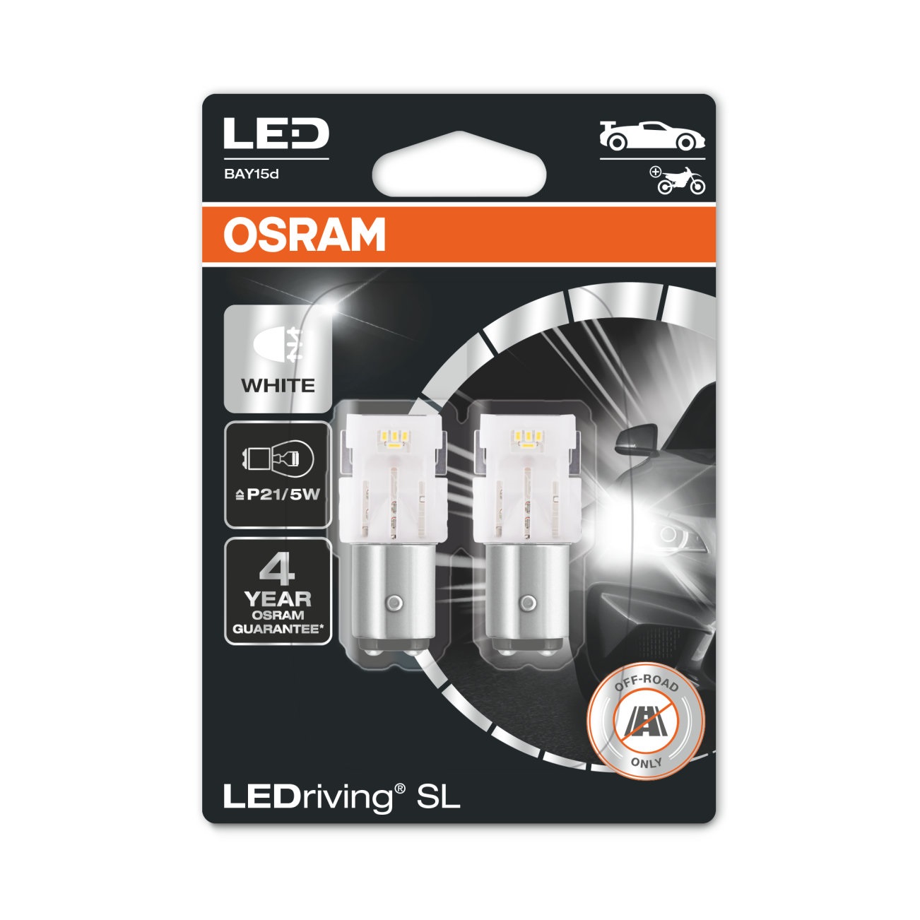 Osram LEDriving SL P21/5W WHITE