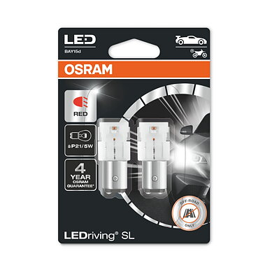 Osram LEDriving SL P21/5W RED
