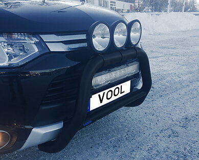 EU Bullbar [Black] - Mitsubishi Outlander 2013-2015