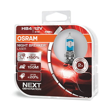 Osram 9006 (HB4) Night Breaker Laser