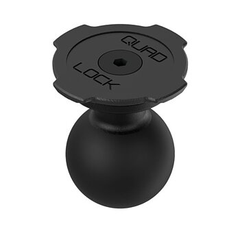 Quad Lock 1" Ball Top Cap Adaptor