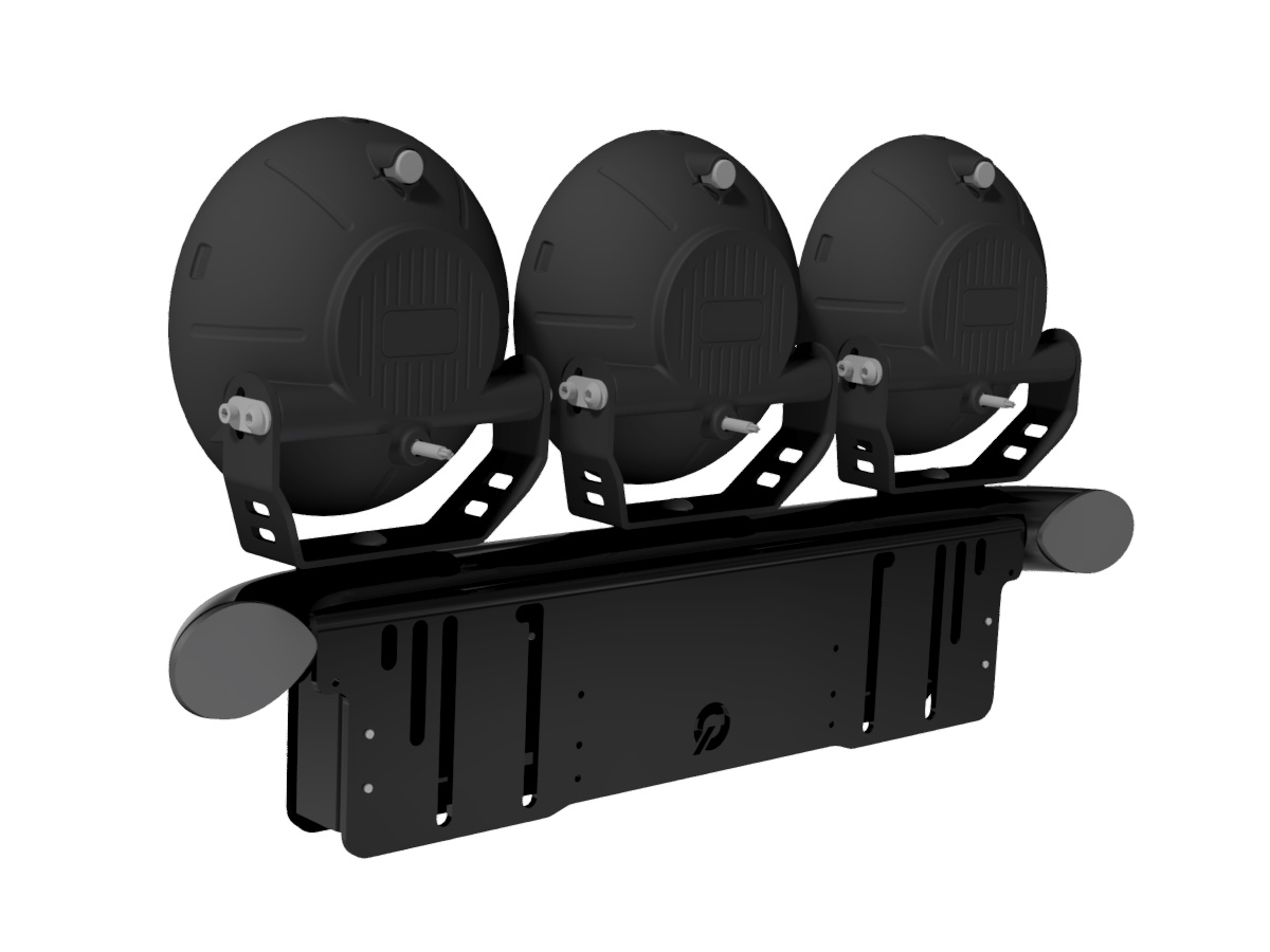 Q-LIGHT II Renault Master (2025-) for up to 3 lights - 2