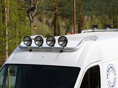 T-RACK etummainen kattokaari Opel Movano H2 22-