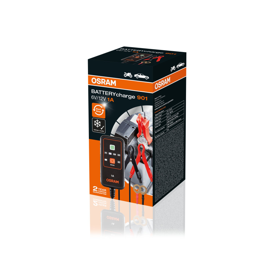 Osram Batteriladdare | BATTERYcharge 901 - 3