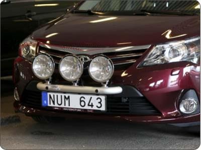 Q-LIGHT II Ekstralysbrakett | Toyota Avensis 12-14 - 2