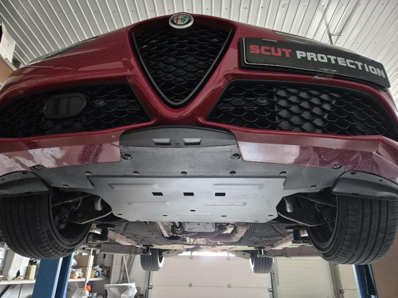 Hasplåt Stål Motor+ | Alfa Romeo Giulia (2015-2026) - 3