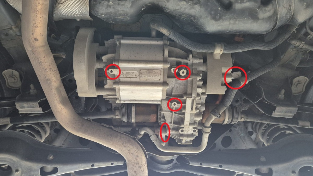 Proteção inferior Aço Traseiro differential | BAIC Beijing BJ30 (2024-2026) - 4
