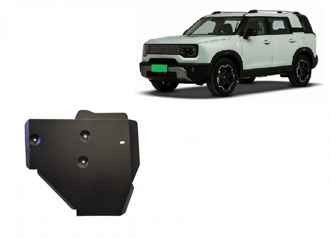 Bundplade Stål Bagdifferentiale | BAIC Beijing BJ30 (2024-2026) - 2