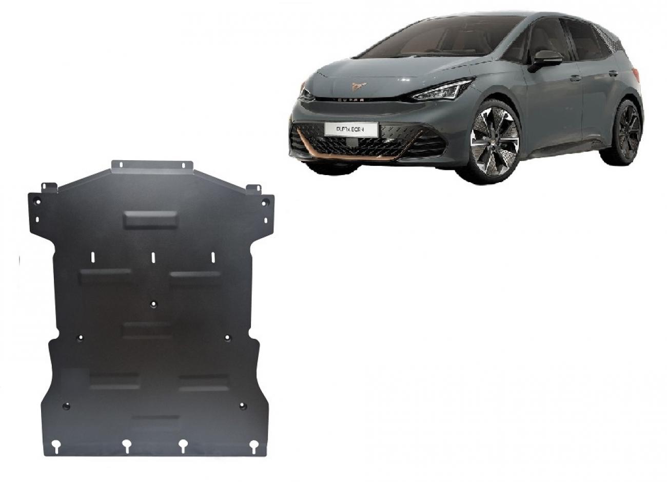 Bunnplate Stål Motor+ | Cupra Born (2021-2026) - 3