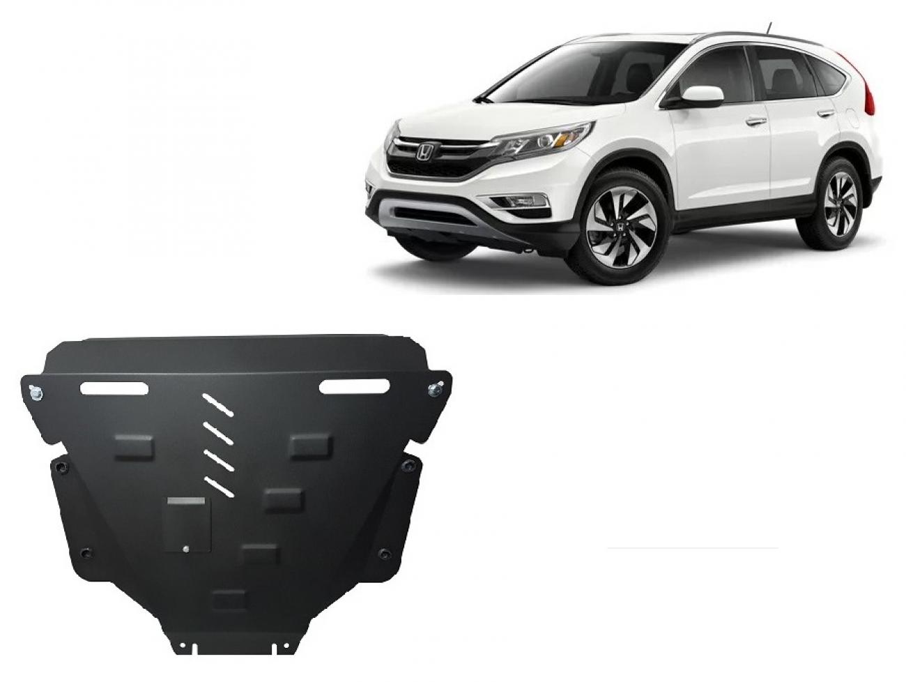 Bunnplate Stål Motor+ | Honda CR-V Gen 4 (2013-2016) - 2