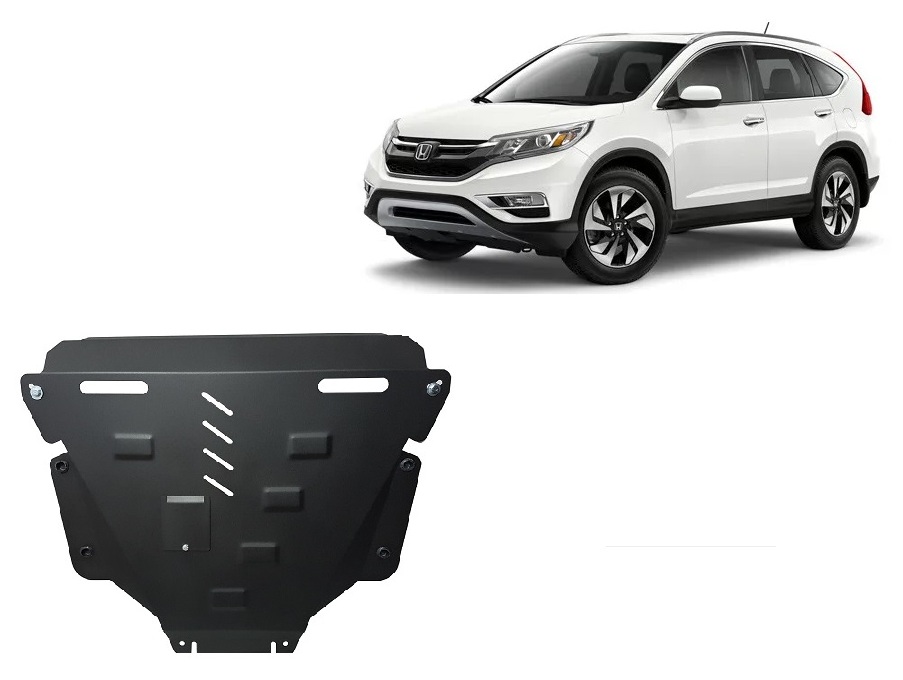 Protezione inferiore in acciaio Motore+ | Honda CR-V Gen 4 (2013-2016) - 2
