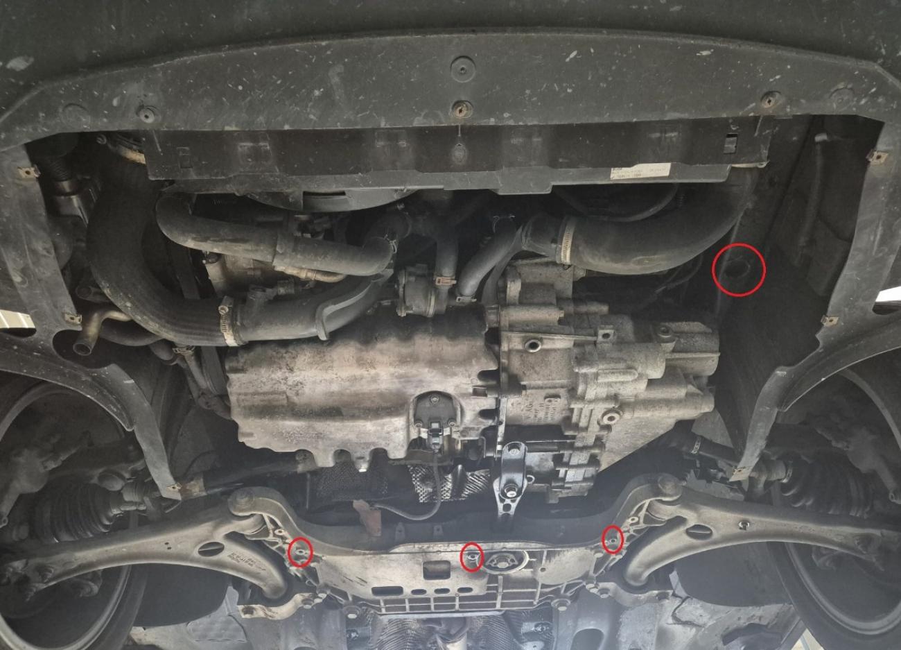 Bunnplate Stål Motor+ | Seat Alhambra - Webasto (2010-2020) - 7