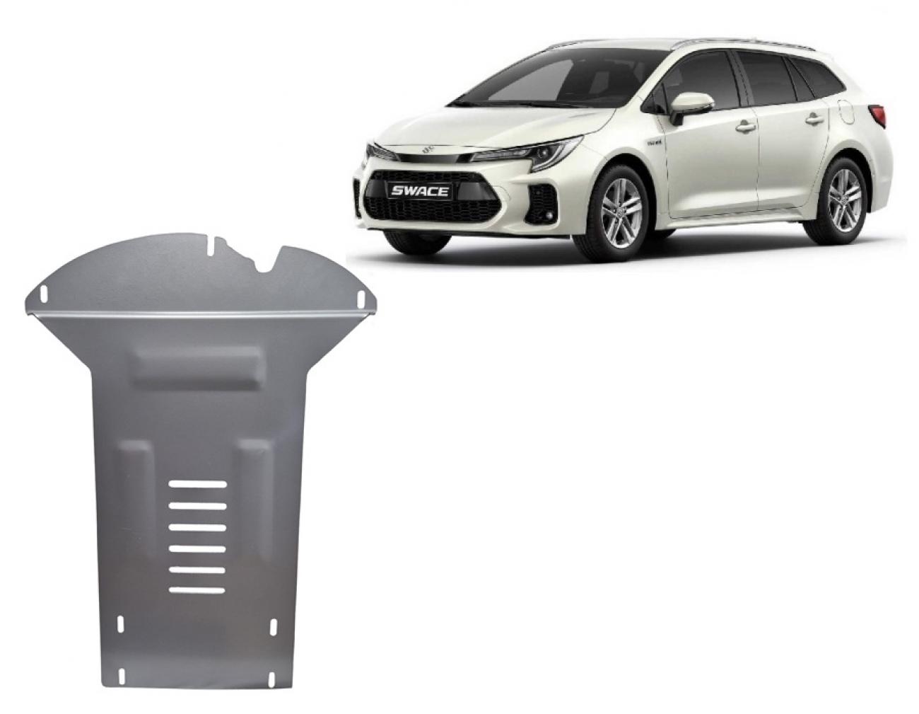 Bundplade Aluminium Katalysator | Suzuki Swace (2020-2026) - 3