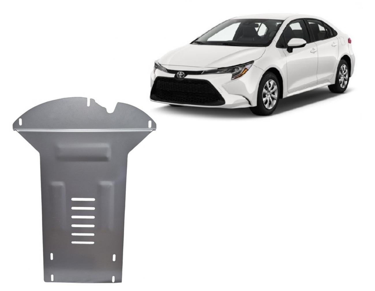 Skid plate Aluminium Catalytic converter | Toyota Corolla (2019-2026) - 3
