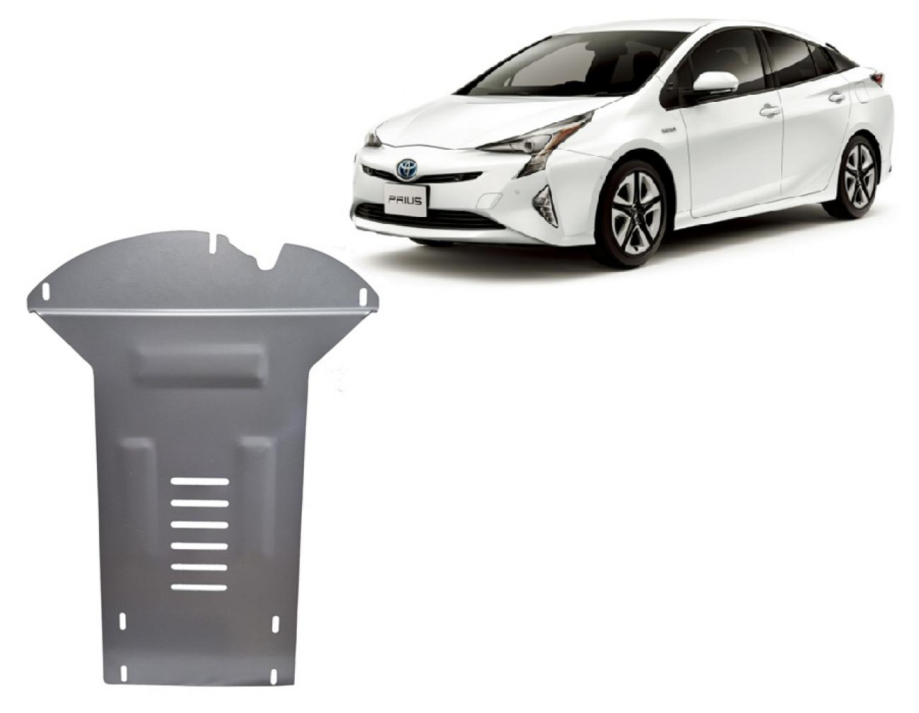 Bunnplate Aluminium Katalysator | Toyota Prius (2019-2026) - 3