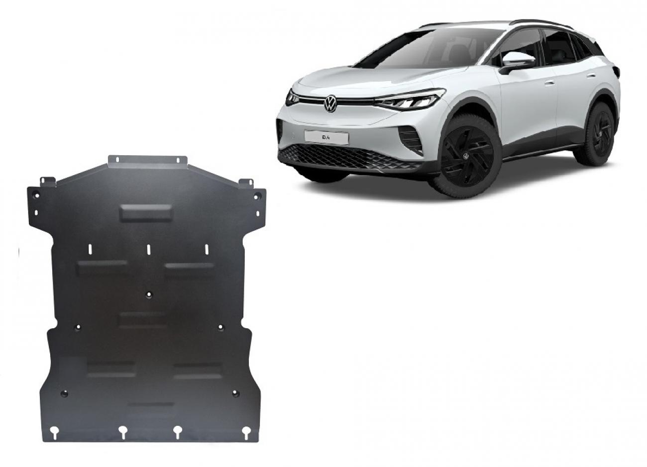 Hasplåt Stål Motor+ | VW ID 4 (2021-2026) - 3