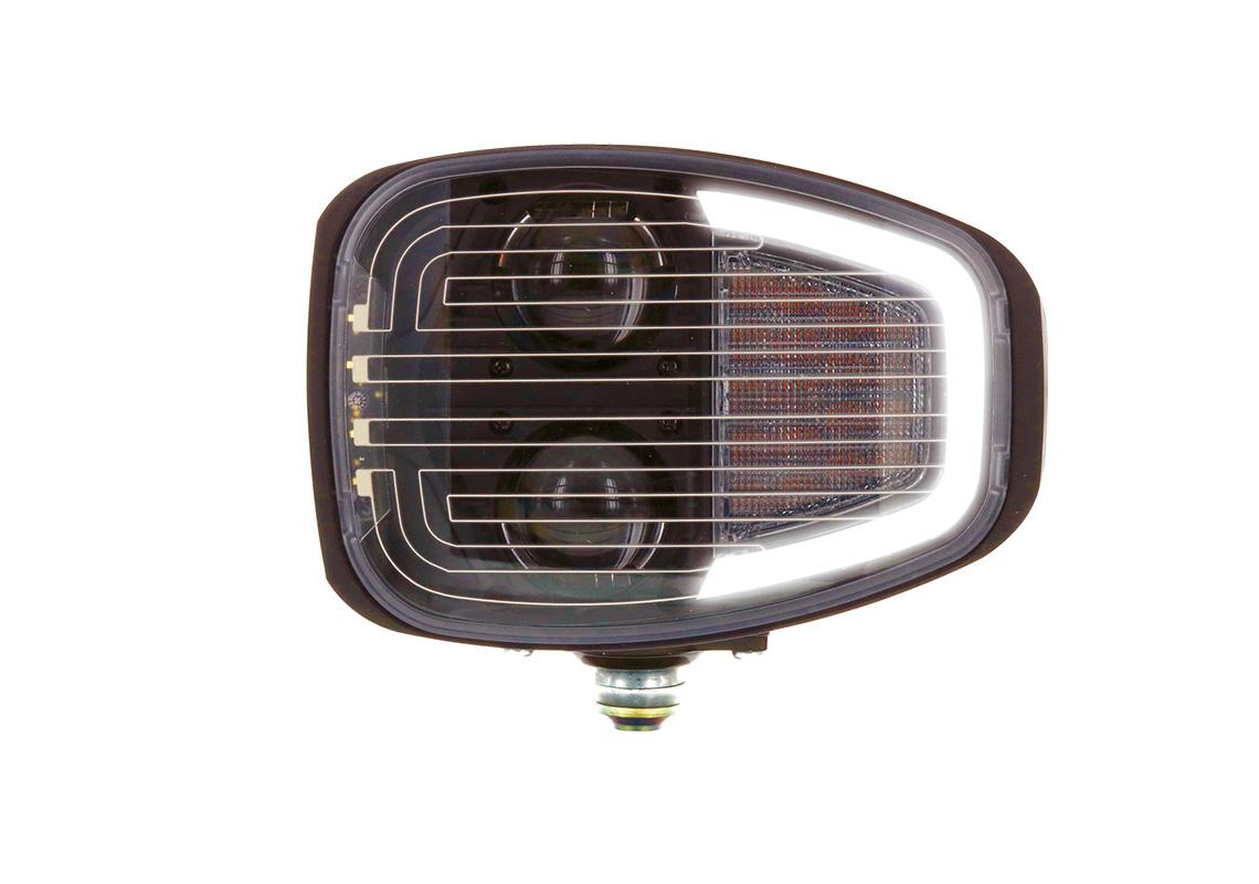 ABL CHL 2 LED - Driving light left ECE LED 12/24V de-icing