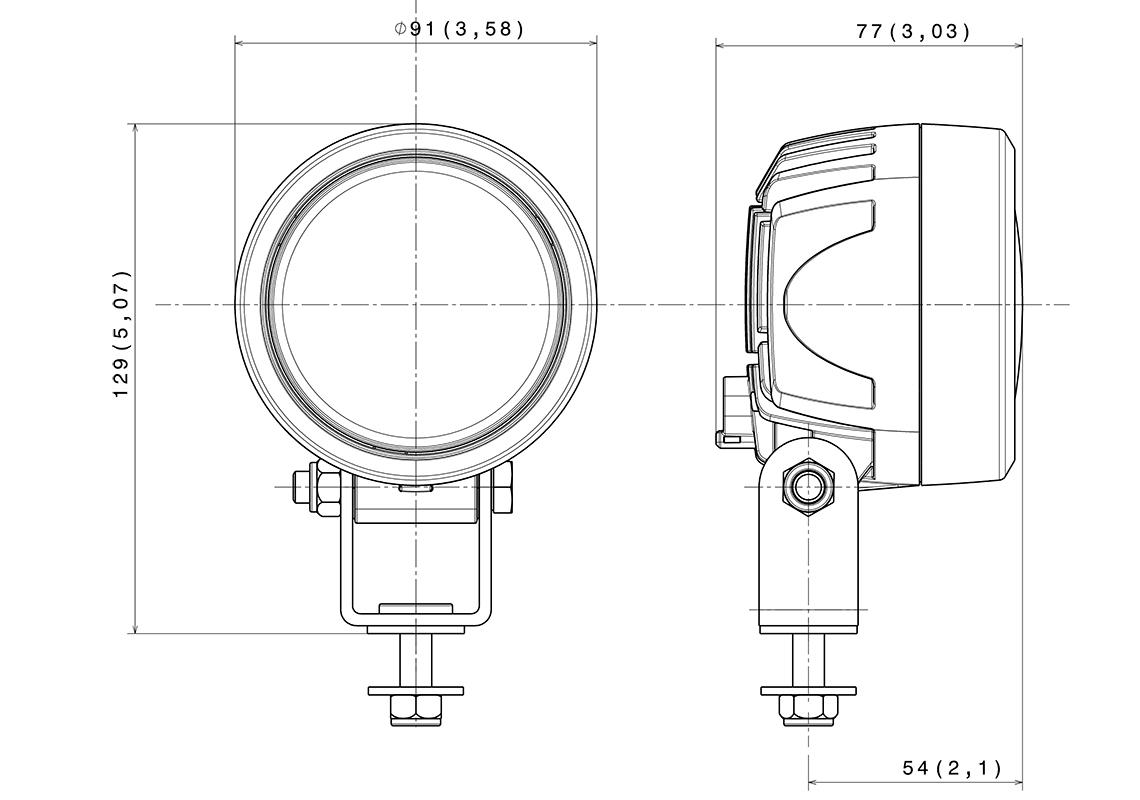 ABL Backljus LED R23 1500 - 2