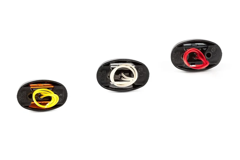 LED marking light red12-24v 15cm cable - 4