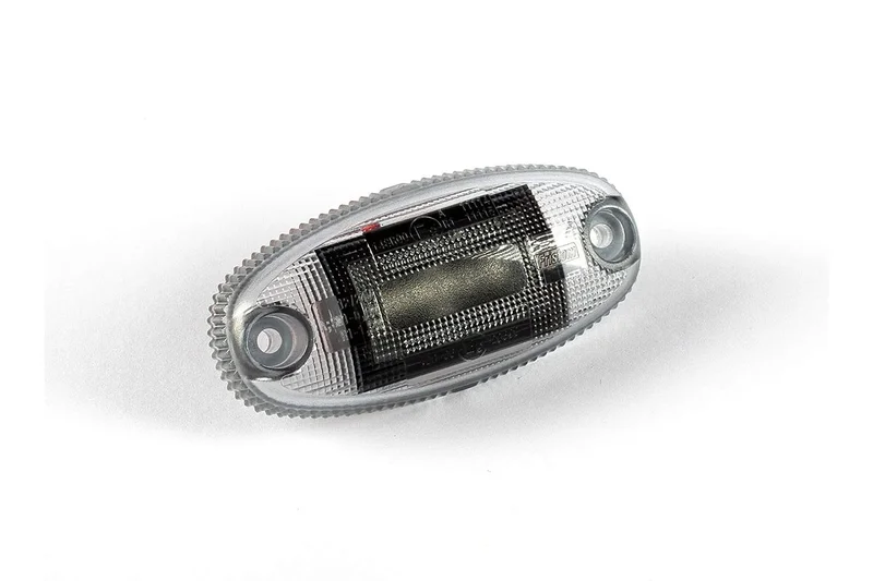 LED marker light dark/amber 12-24v 15cm cable