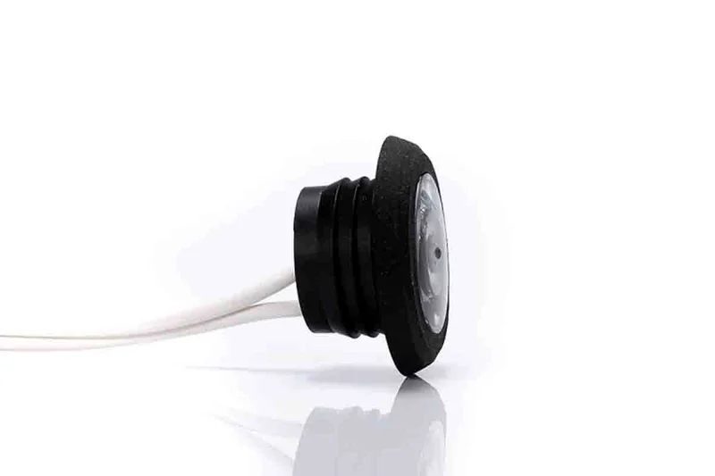 LED compact recessed marker light white 12-24v - 8