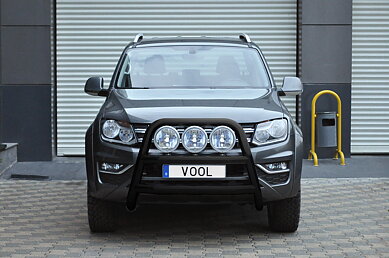 STOR 76MM Frontbøjle [Sort] - VW Amarok 2017-