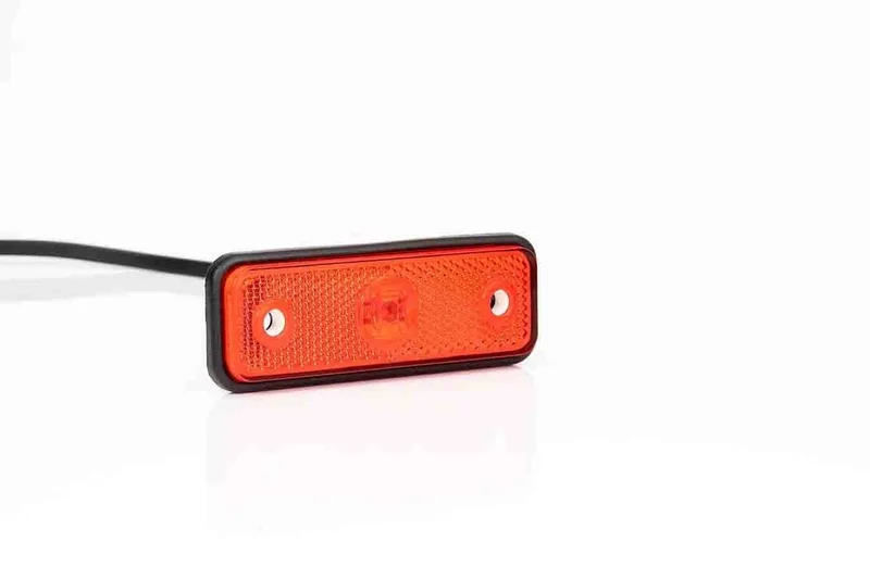 LED Positionsljus röd 12-24V 50cm. kabel