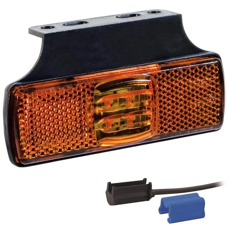 LED Positionsljus orange 12-24V 0.75mm². anslutning