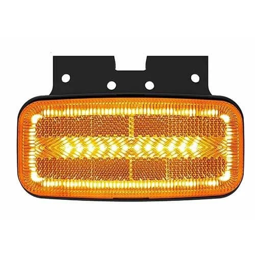 LED side marker with warning light function 12-36v 50cm. cable