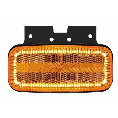 LED side marker with warning light function 12-36v 50cm. cable - 2