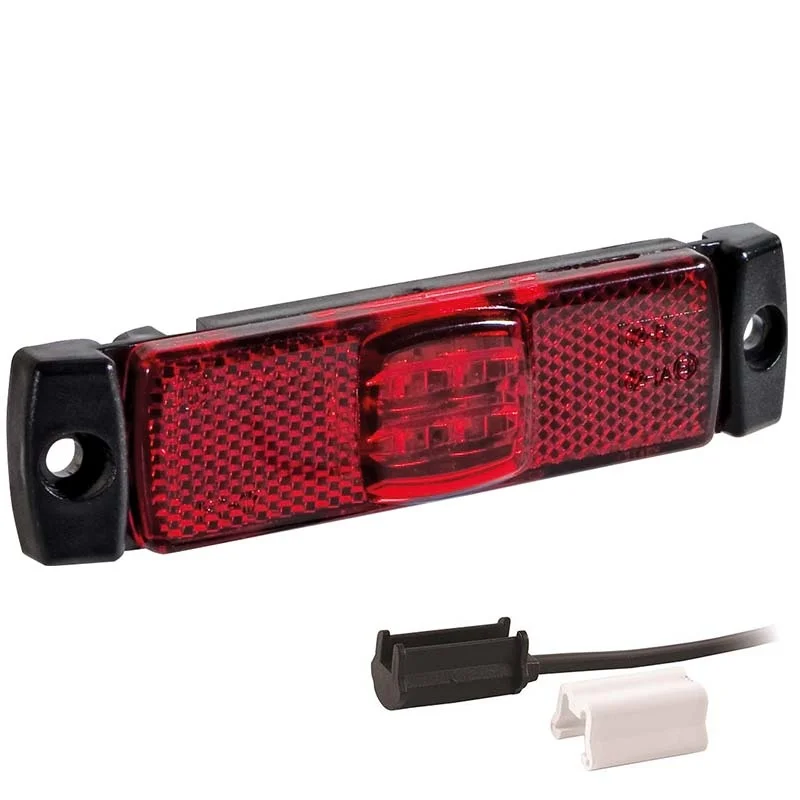 LED marker light red 12-24v 1,5mm². connector