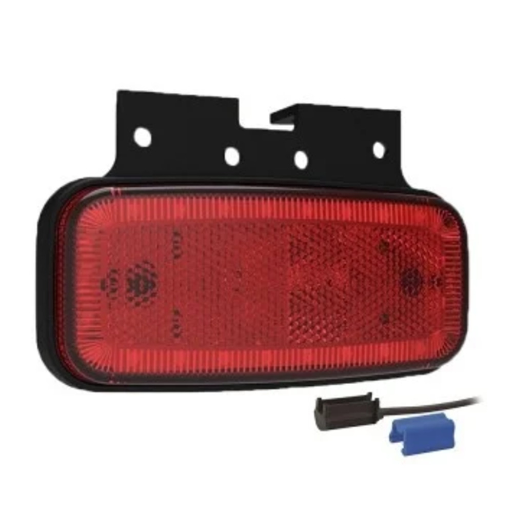 LED luz de posição vermelho 12-24v 0.75mm². conector