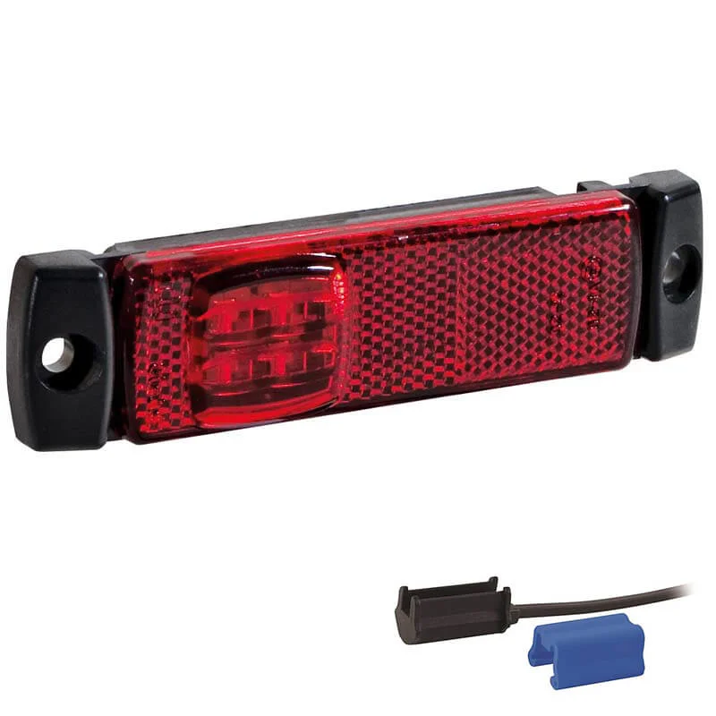 LED marker light red 12-24v 0.75mm². connector