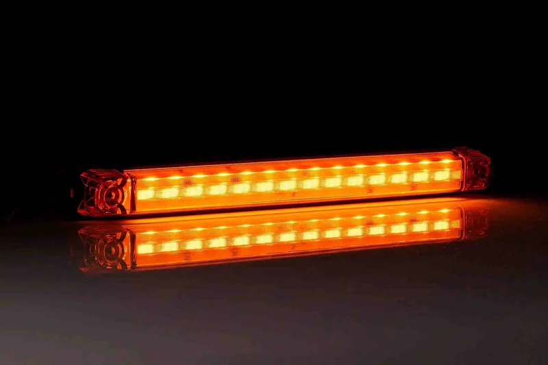 LED Posisjonslys oransje 12-24V 0,15m kabel. - 3
