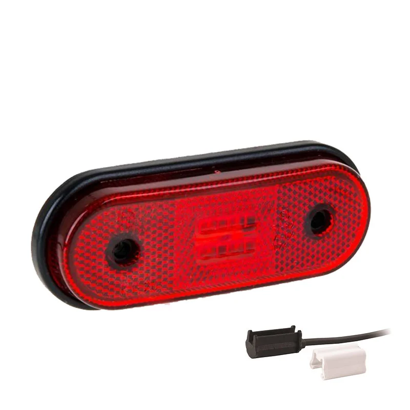 LED marker light red 12-24v 1,5mm². connector