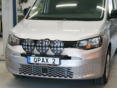 Q-LIGHT II Extraljusfäste | VW Caddy Cargo 21-