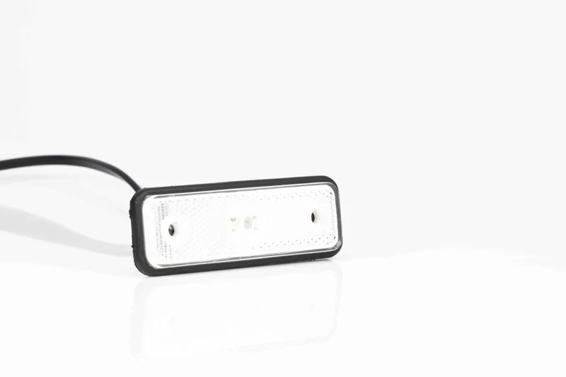 LED Posisjonslys hvit 12-24V 50cm kabel.