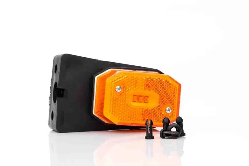 LED marker light amber 12-24v 50cm. cable