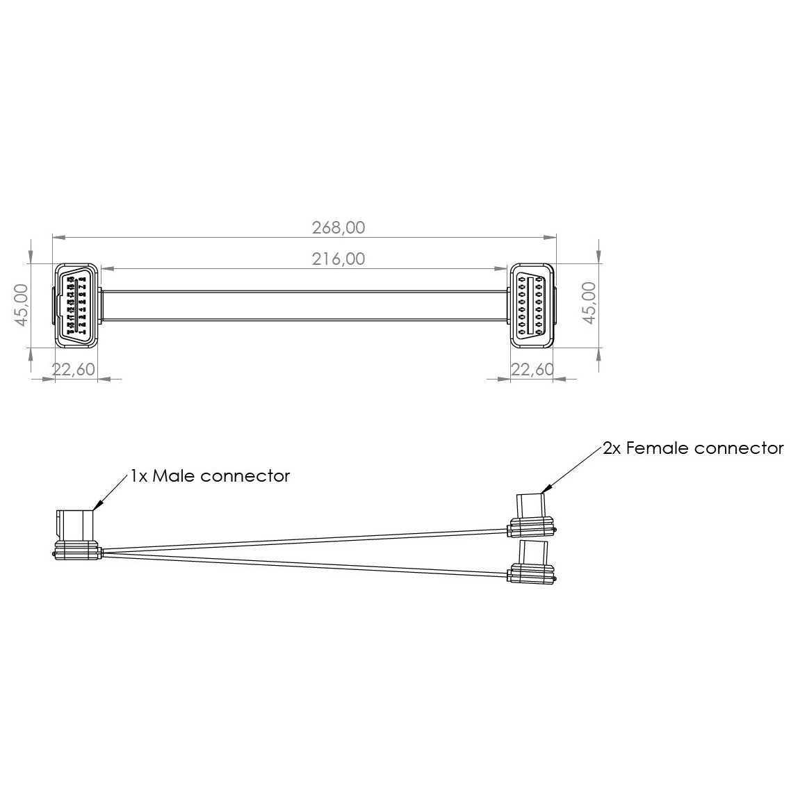 XBB OBD-II Y-Splitter - 2
