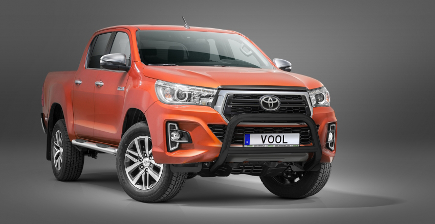 EU Bullbar [Black] - Toyota Hilux 2018-2021