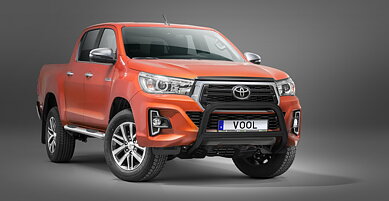 EU Frontbøjle [Sort] - Toyota Hilux 2018-2021