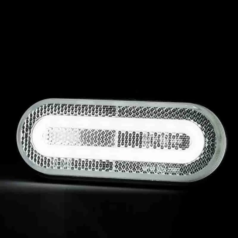 LED Posisjonslys NEON hvit 12-24V 50cm kabel. - 3